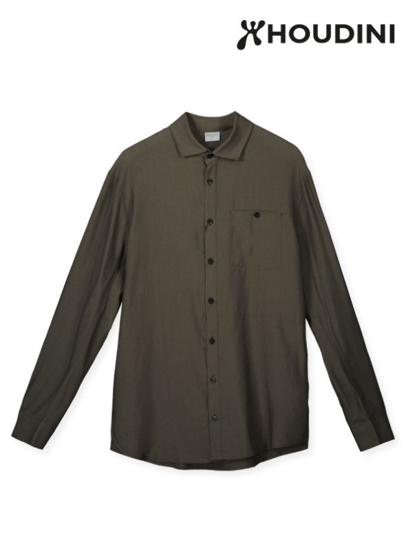 HOUDINI աǥˡMen's Tree Longsleeve Shirt #Dawn Green [860008]  ĥ꡼...