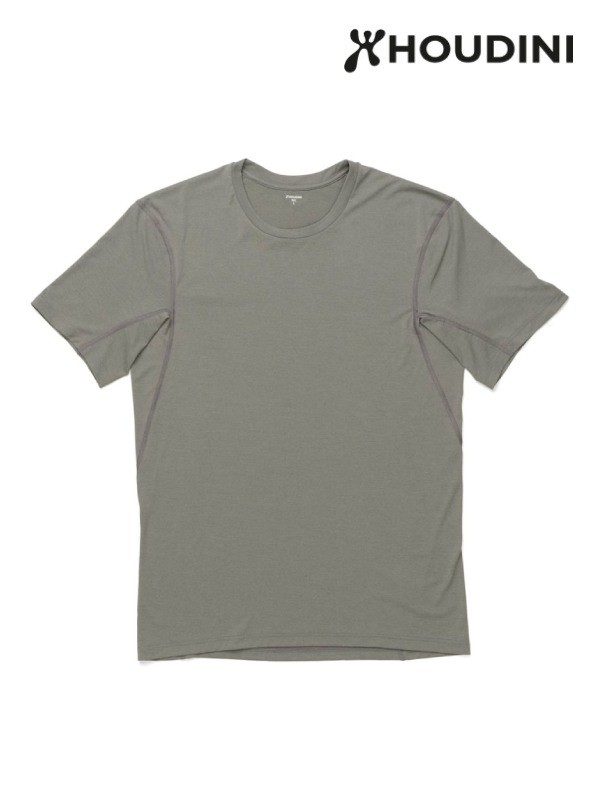 HOUDINI t[fBjbMen's Pace Air Tee #Geyser Grey [860019] Y y[X GA eB[