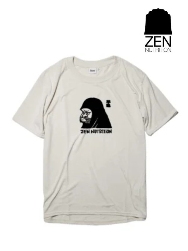 ZEN NUTRITION ゼンニュートリション｜HANAI×ZEN BRING Darma T-Shirts 2024 #ベージュ ハナイ×ゼン ブリング ダルマ ティーシャツ