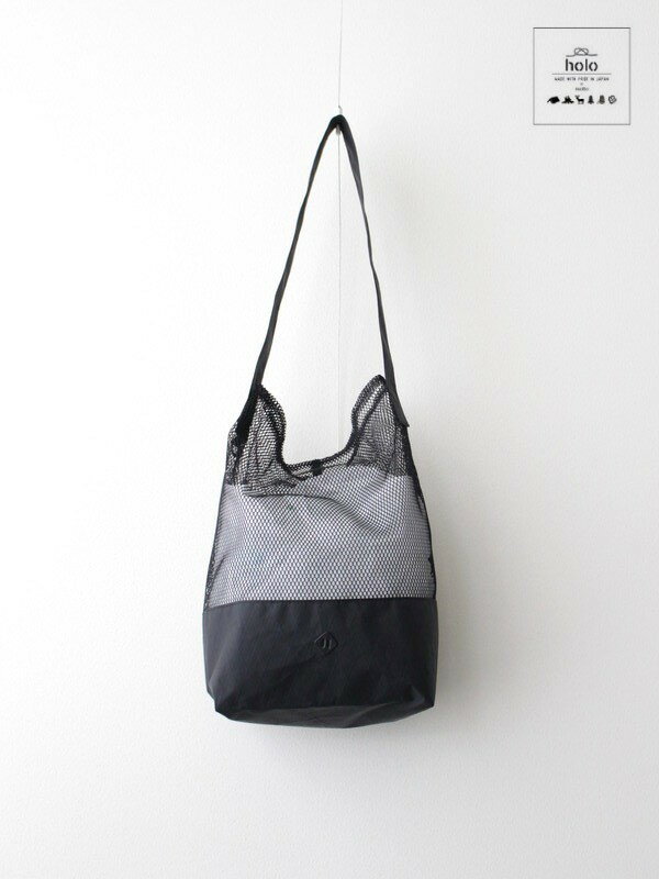 holo ホロ｜Fishman tote #Black [holo-25-Mesh] フィッシュマントート