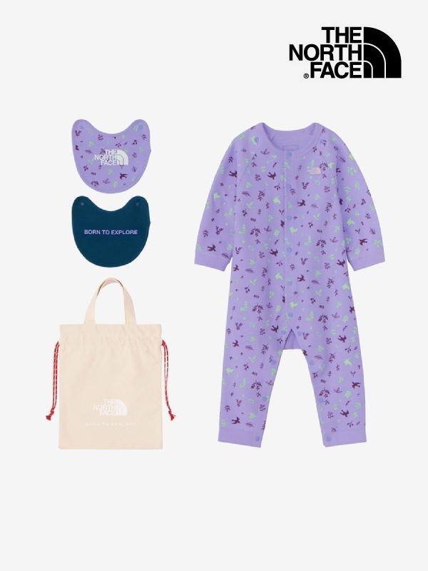 THE NORTH FACE ΡեBaby L/S Rompers 2P #LB [NTB82402] ٥ӡ󥰥꡼֥...