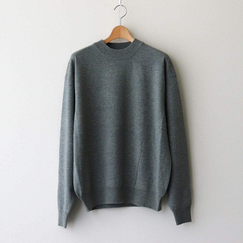 crepusculeMoc Neck P/O #Gray [2403-008]