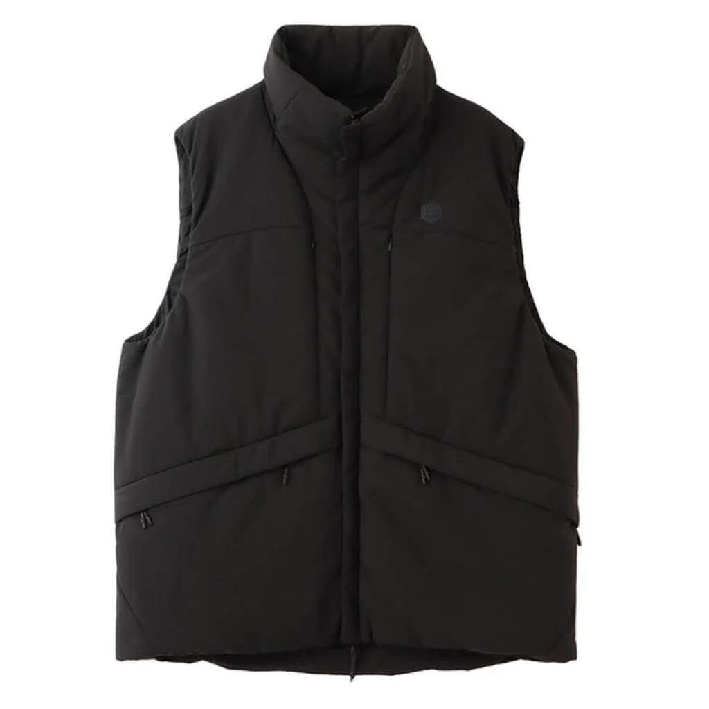 LANTERN｜HEATING OVER VEST #BLACK [MOA-LAN-07]