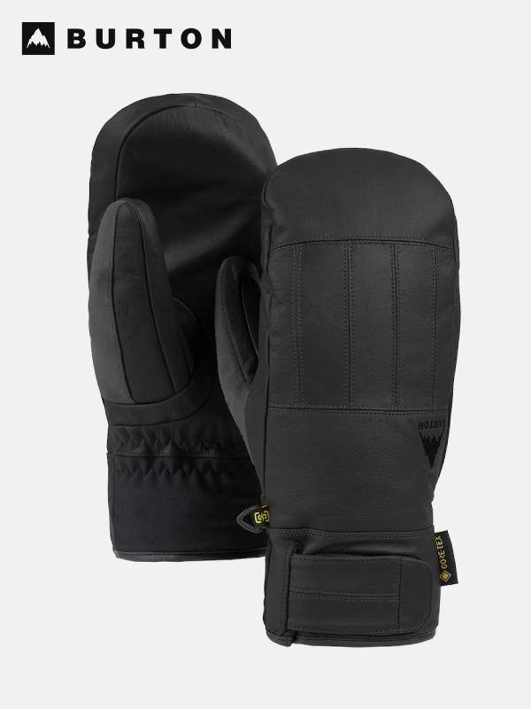 BURTON Сȥ24/25ǥ Men's Gondy Gore Tex Leather Mittens #TRUE BLACK ...