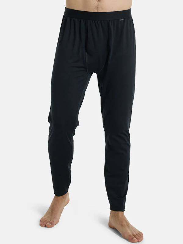 BURTON �С��ȥ��24/25��ǥ� Men's Midweight Base Layer Pants #True Black [102631] ��� �ߥåɥ������� �١����쥤�䡼 �ѥ�ġ�S_40��