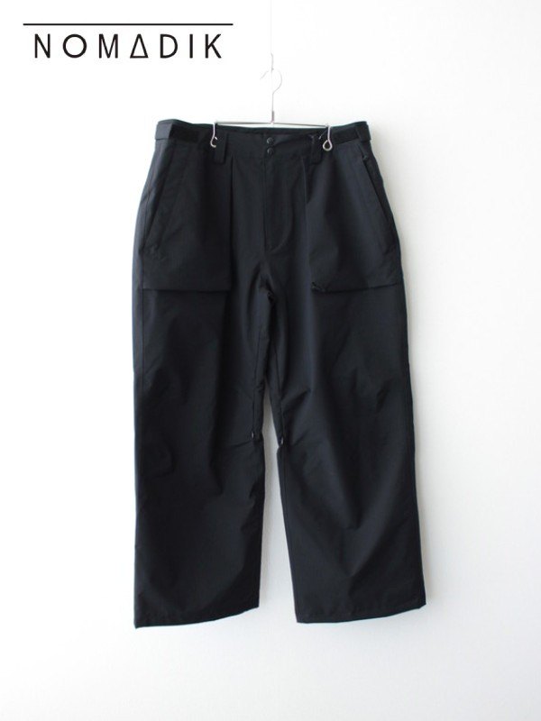 NOMADIK ノマディック｜24/25モデル THICK PANT #BLACK シック パンツ（メンズ）