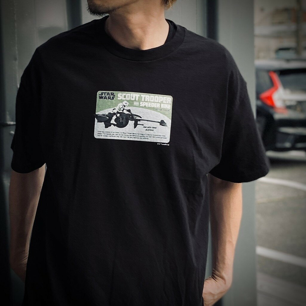 F-LAGSTUF-F｜STARWARS | 「SCOUT TROOPER」 TEE #BLACK [25SS-FSxSW-09 / FS1725]