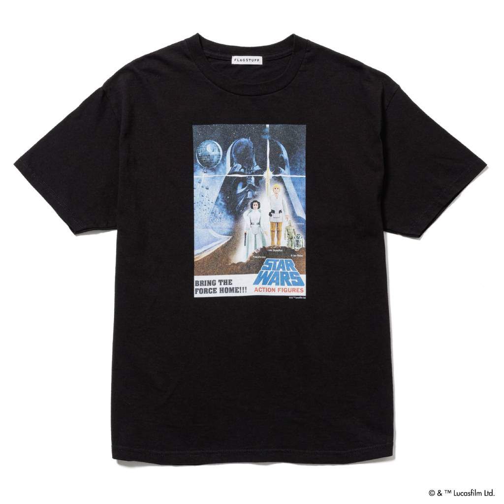 F-LAGSTUF-F｜STARWARS | 「ACTION FIGURES」 TEE #BLACK [25SS-FSxSW-06 / FS1726]