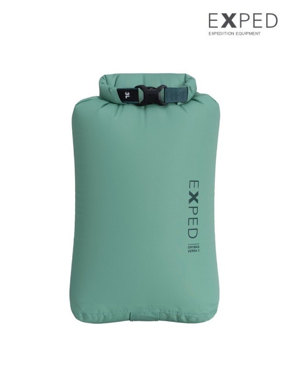 EXPED エクスペド｜Drybag Versa 3 [397479] ドライバッグ ヴァーサ 3L(sage)