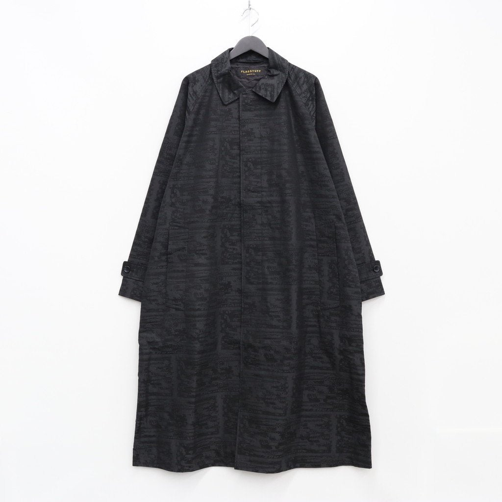 Rakuten - F-LAGSTUF-F｜TWO DOLLARS LONG COAT #BLACK [21AW-FS-KK-01]