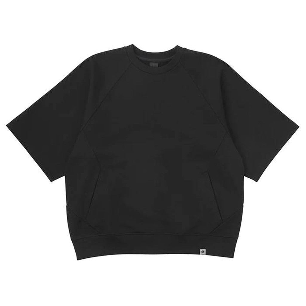 Rakuten - LANTERN｜URAKE HALF/S SWEAT #BLACK [MNA-LAN-24]