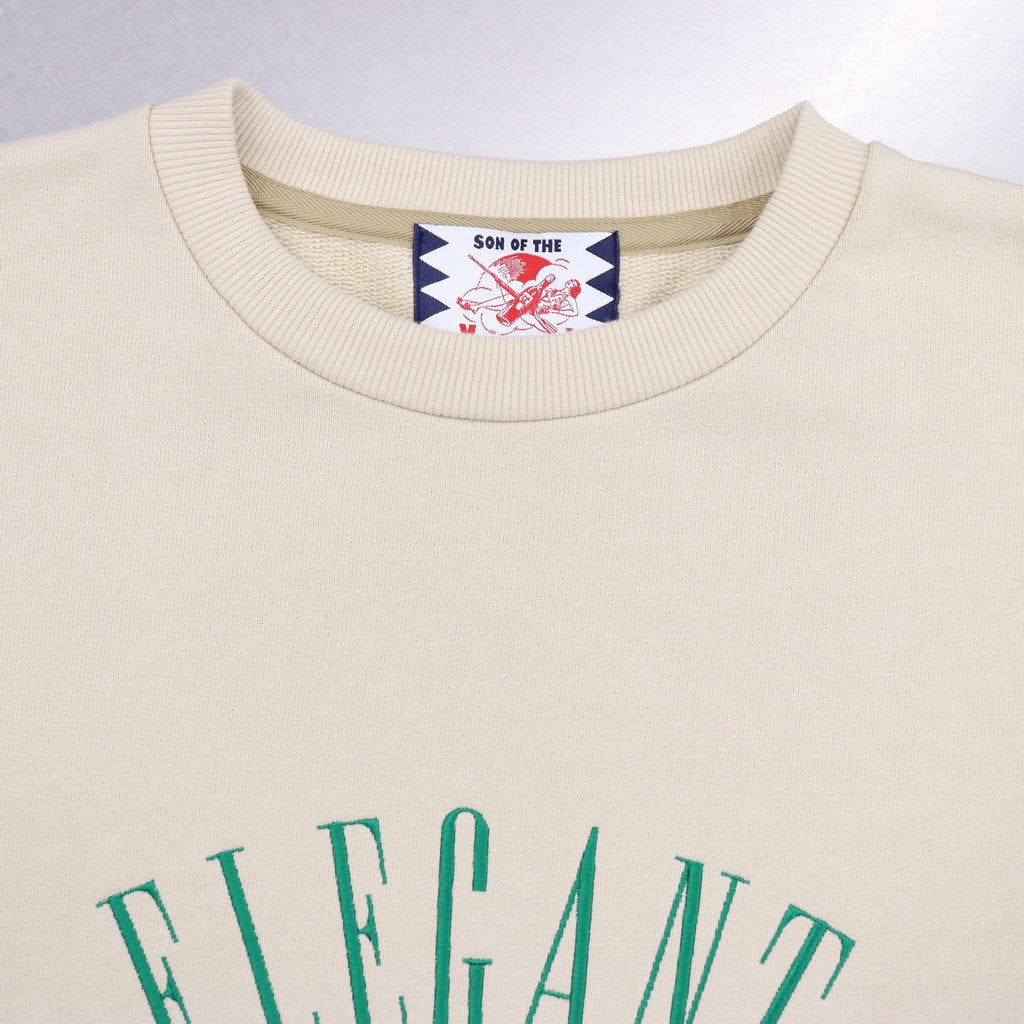 SON OF THE CHEESE｜ELEGANT CREW #BEIGE [SC2310-CT03]