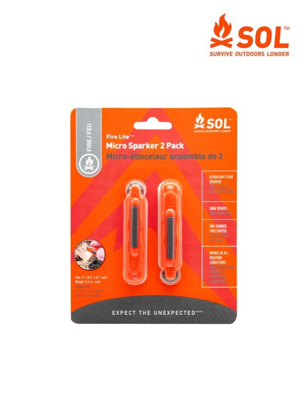 SOL ソル｜ファイヤーライト マイクロスパーク(2ケ入り) [13726]
