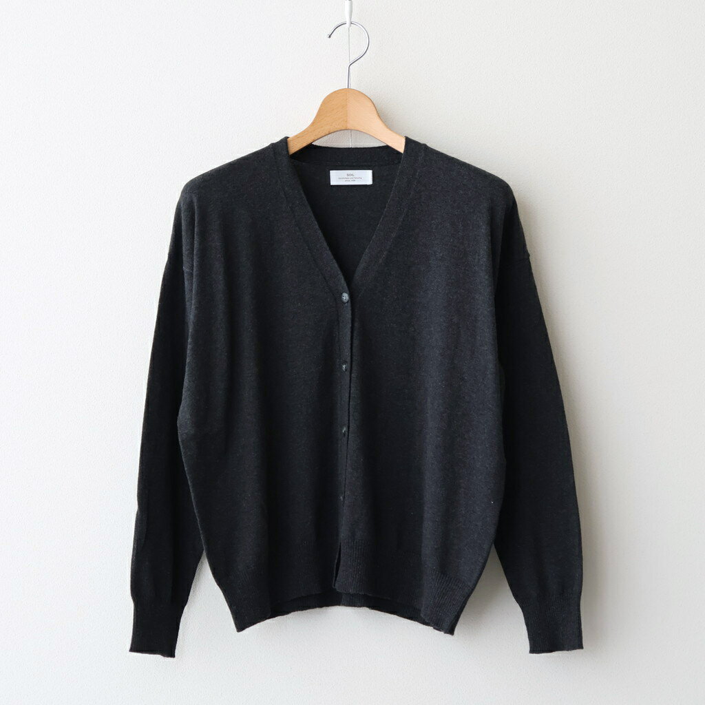 新品未使用品SOIL CARDIGAN Suri Cardigan(FREE BLACK): THE INOUE BROTHERS: WOMENS｜THE TOKYO
