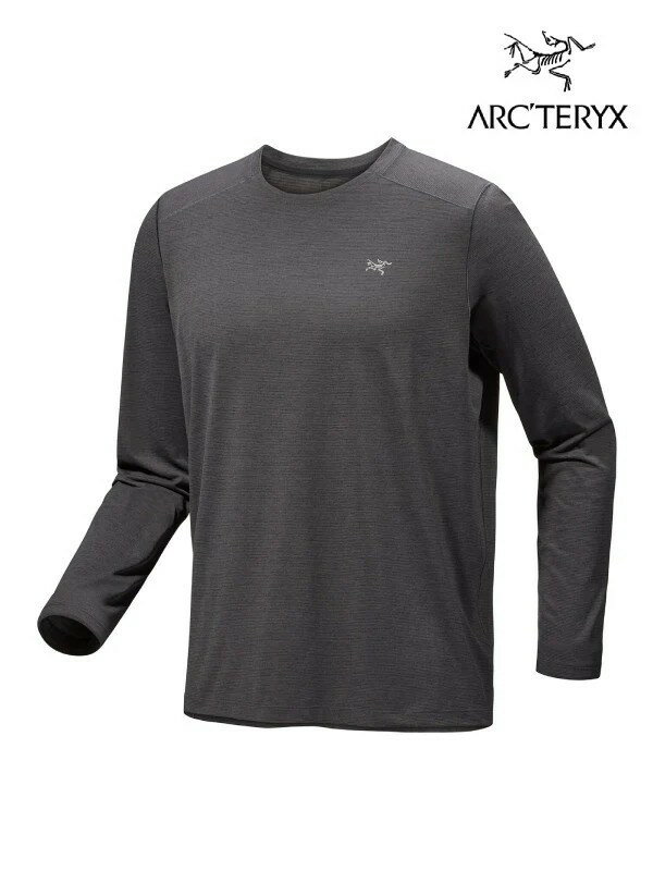 ARC'TERYX アークテリクス｜Cormac Crew LS M #Black Heather [X00000971901] コーマック クルー ロングスリーブ メンズ