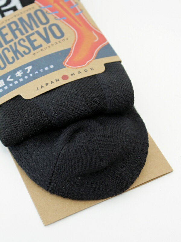 DEELUXE ディーラックス｜THERMO SOCKS EVO #BLACK [0DELX-7025] サーモソックス ...