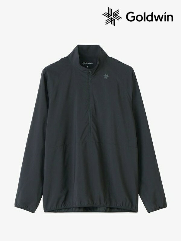 GOLDWIN ゴールドウィン｜Floating Wind Shell Half Zip Pullover #BK [GM15102] フローティングウィンドシェルハーフジッププルオーバー（ユニセックス）