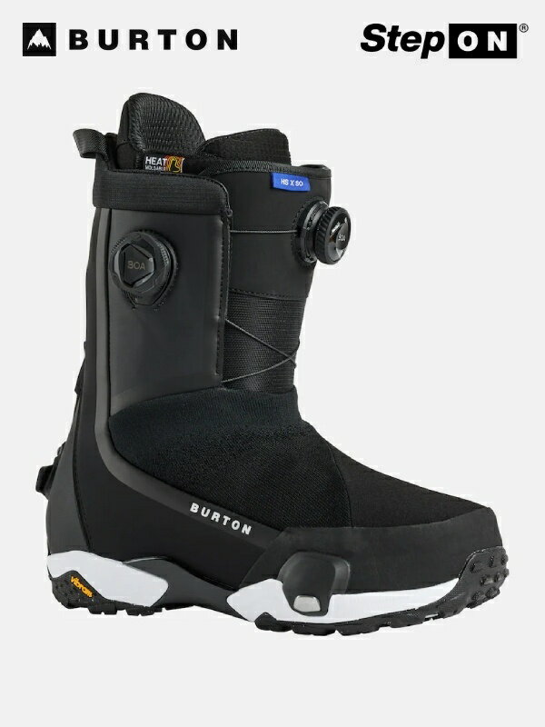 BURTON バートン｜25/26モデル Men's Highshot X Step On Wide Snowboard Boot #BLACK [302961] メンズ..