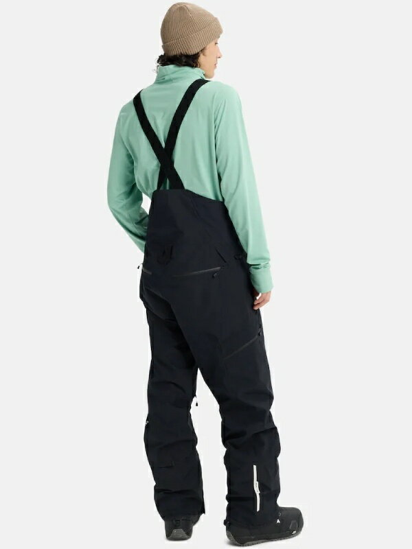 BURTON �С��ȥ��25/26��ǥ� Men's Reserve GORE-TEX 2L Bib Pants #TRUE BLACK [302451] ��� �ꥶ���� �����ƥå��� 2L �ӥ֥ѥ�ġ�W_20��