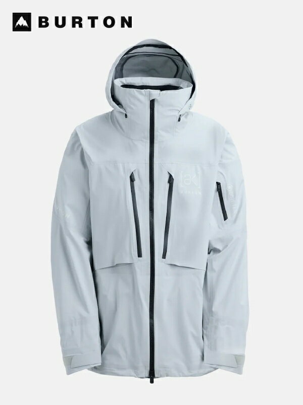 BURTON バートン｜25/26モデル Men's [ak] Hover GORE‑TEX C-Knit 3L Stretch Jacket #GRAY CLOUD [100..