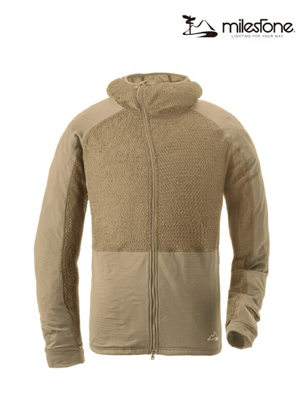 milestone マイルストーン｜Cloud Hoody #SUZUME BROWN [MSRH-002] クラウドフーディー
