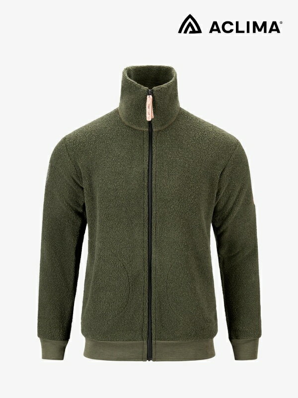 ACLIMA アクリマ｜Reborn Terry Jacket Men's #Olive Melange [108105] リーボン テリー ジャケット