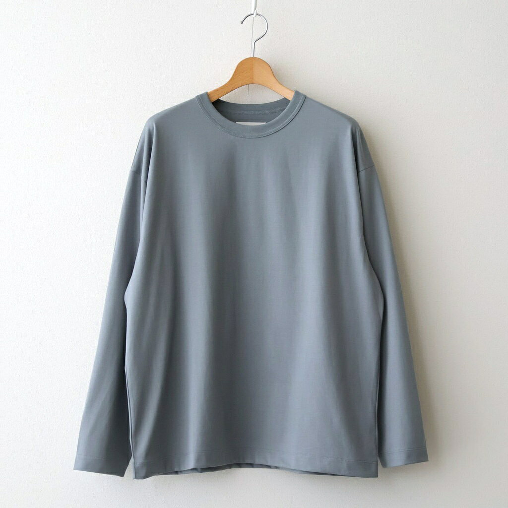 Rakuten - MARKAWARE｜COMFORT FIT L/S Tee #DOLPHIN GREY [A25C05CS03C]