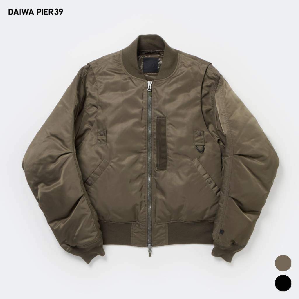 Rakuten - DAIWA PIER39｜TECH 2WAY MA-1 DOWN JACKET #BROWNKAHKI [BW-40025W]