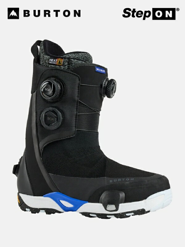 BURTON o[gb25/26f Men's Waverange X Pro Step On Wide Snowboard Boots #BLACK [304791] Y ...