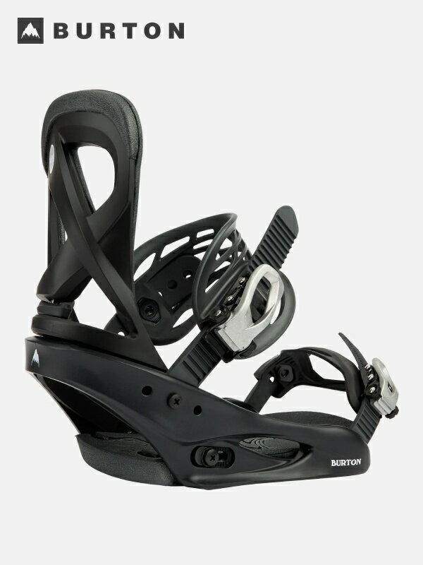 BURTON o[gb25/26f Women's Scribe Re:Flex Snowboard Bindings #BLACK [105521] XNCu Re:Flex...