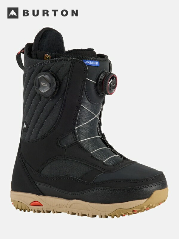 BURTON o[gb25/26f Women's Limelight BOA Wide Snowboard Boots #BLACK [150871] CCg BOA ...