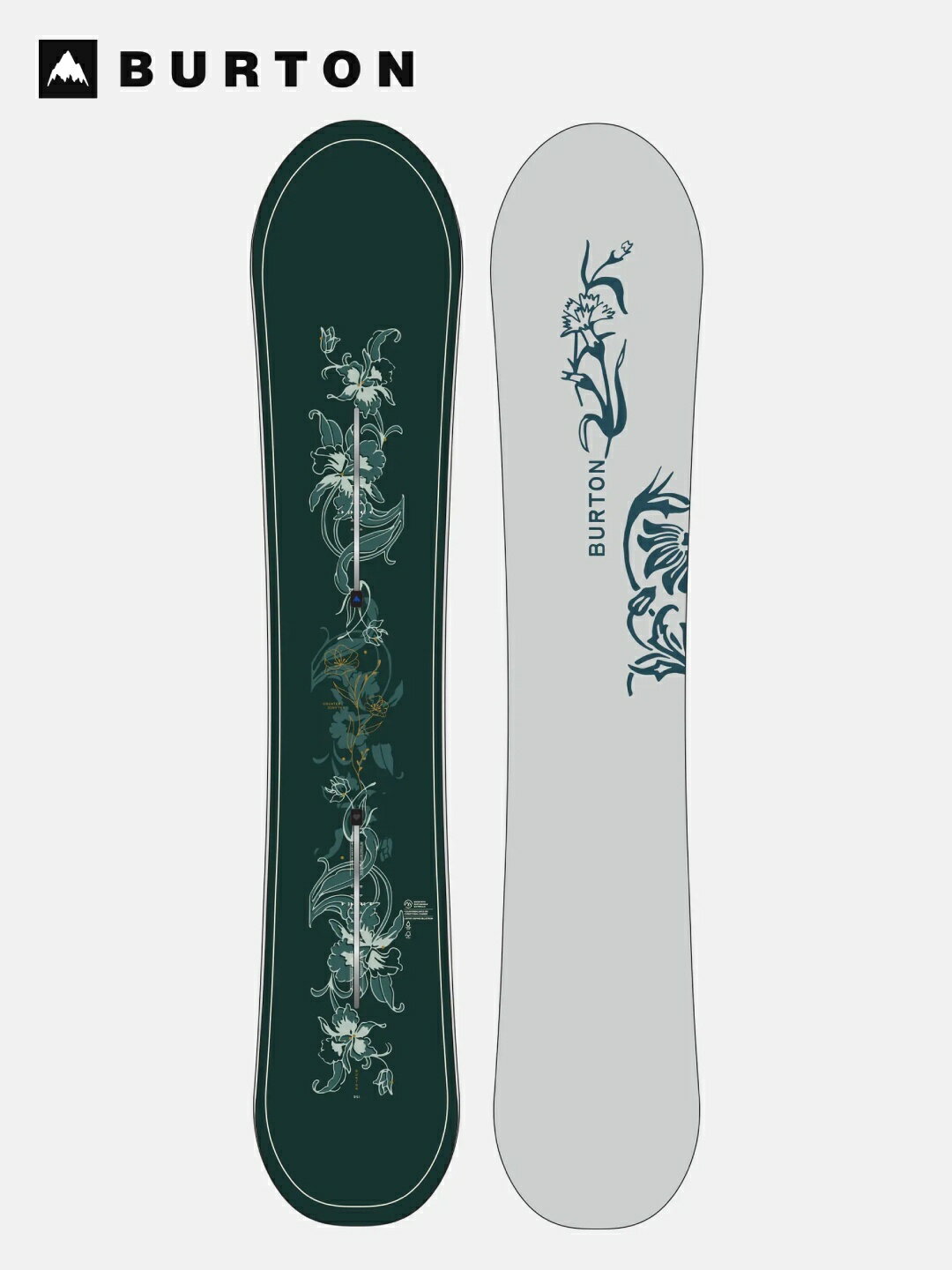 BURTON o[gb25/26f Counterbalance Camber Snowboard #DECO [302881] JE^[oX Lo[ Xm[{[h y...
