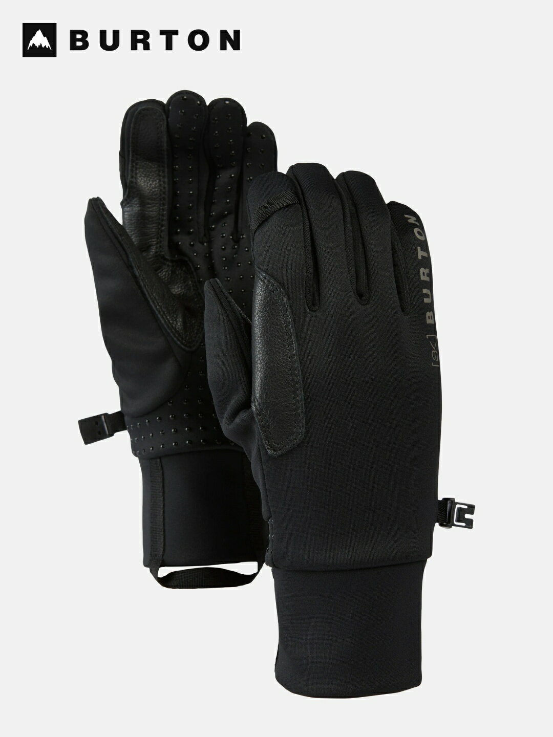 BURTON バートン｜25/26モデル [ak] Helium Midweight Gloves #TRUE BLACK [233421] [ak] ヘリウム ミッドウェイト グローブ【W_20】