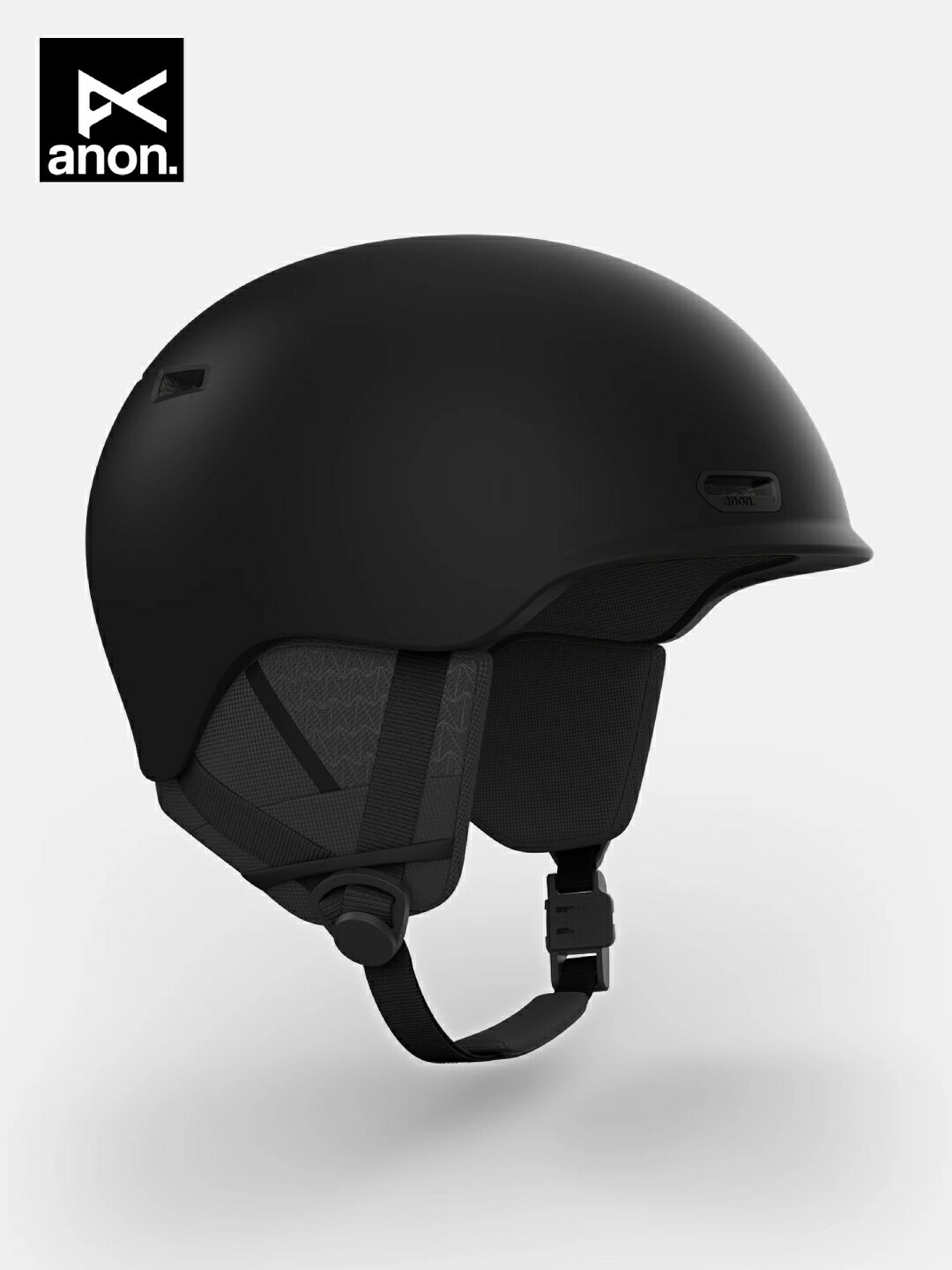 ANON アノン｜Oslo WaveCel Round Fit Helmet #BLACK [242741] オスロー ウェーブセル ラウンドフィット スキー＆スノーボード ヘルメ..