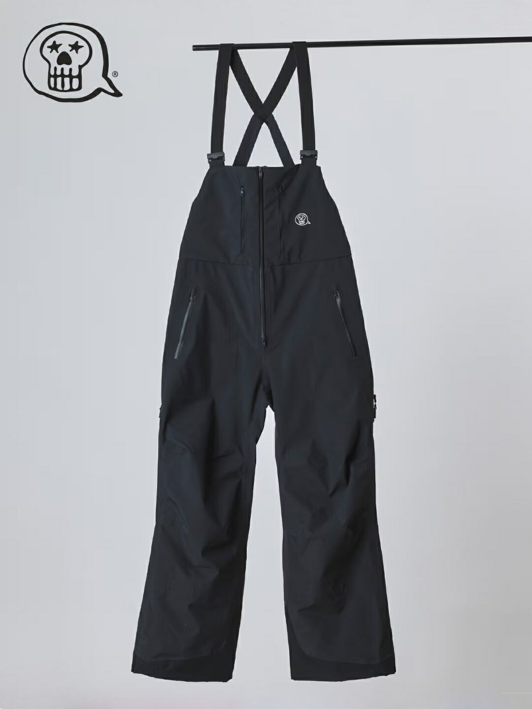 unfudge outerwear アンファッジ アウターウエア｜25/26モデル GENTLE BIB PANTS WIDE FIT #BLACK ジェ..