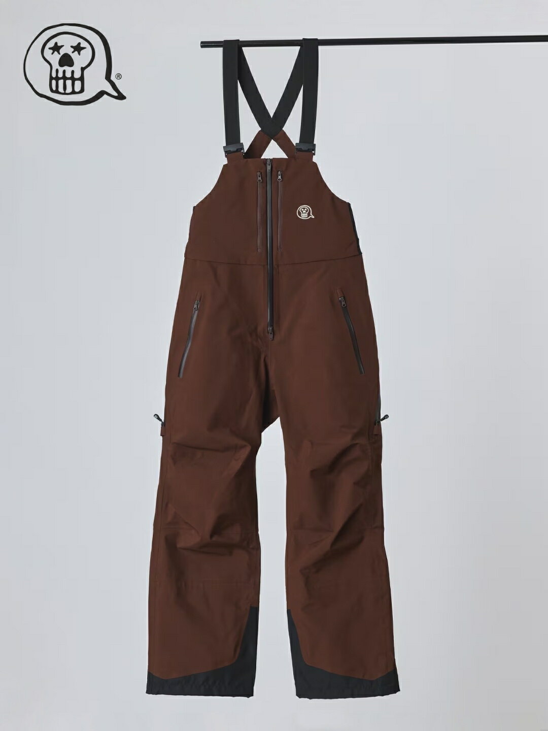 unfudge outerwear アンファッジ アウターウエア｜25/26モデル PEEP BIB PANTS STANDARD FIT #BROWN ピ..