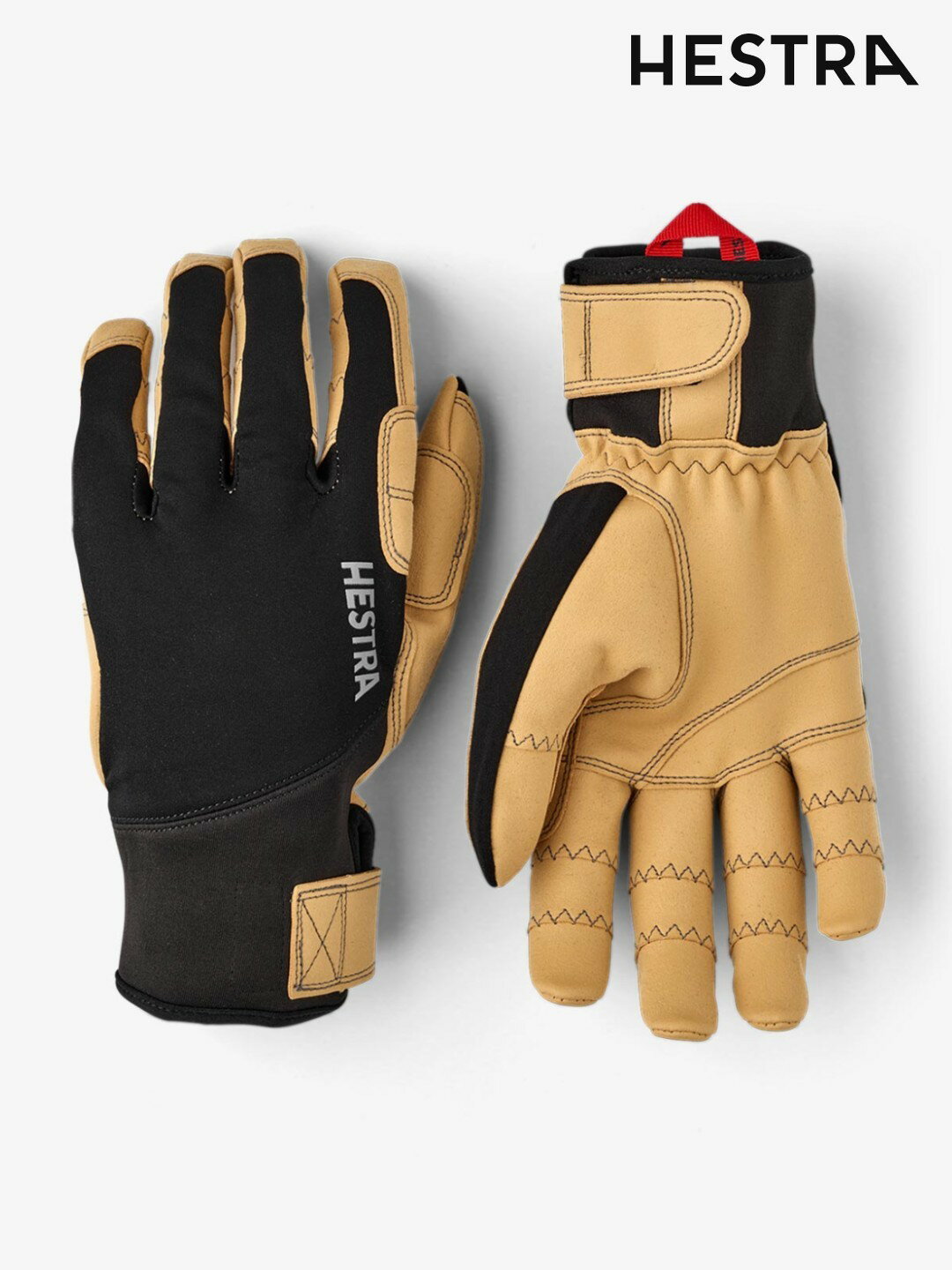 ヘストラ イーグル グリップ タクティリティー ■メーカー説明文引用 耐風性と防水性に優れたGOREウインドストッパーをフィーチャーした薄手の多目的グローブです。手のひら側は耐摩耗性に優れた合成皮革で、ライナーのない軽量薄手モデル。あらかじめ内側に曲げた3D形状に裁断縫製されたエルゴグリップ採用で、スキーポールやトレッキングポールも握りやすく、指先を細くした形状は細かい作業にも対応します。寒い時期の登山やトレッキングから、春のバックカントリーまで、さまざまなフィールドで活躍してくれます。 ■MATERIAL ・Palm：Duratan Micro fiber ・Back：Hestra Ventus ・Features：Reinforsement Detail, Neoprene Cuff ■origin：Vietnam ※メーカー画像を使用しておりますので本商品と多少仕様（ロゴの位置やカラー、柄の位置等）が異なる場合もございます。 ※こちらの商品は実店舗及び、弊社が運営する他ショッピングサイトと在庫を共有して販売しております。ご注文受付後の在庫確認となり、場合によっては在庫切れが発生する可能性もございます。その際は申し訳ございませんがメールでお知らせ致しますのでご了承下さいませ。 ※こちらのページの商品に関する電話でのお問い合わせは「059-349-0585」まで。Ergo Grip Tactility #Black [32140]