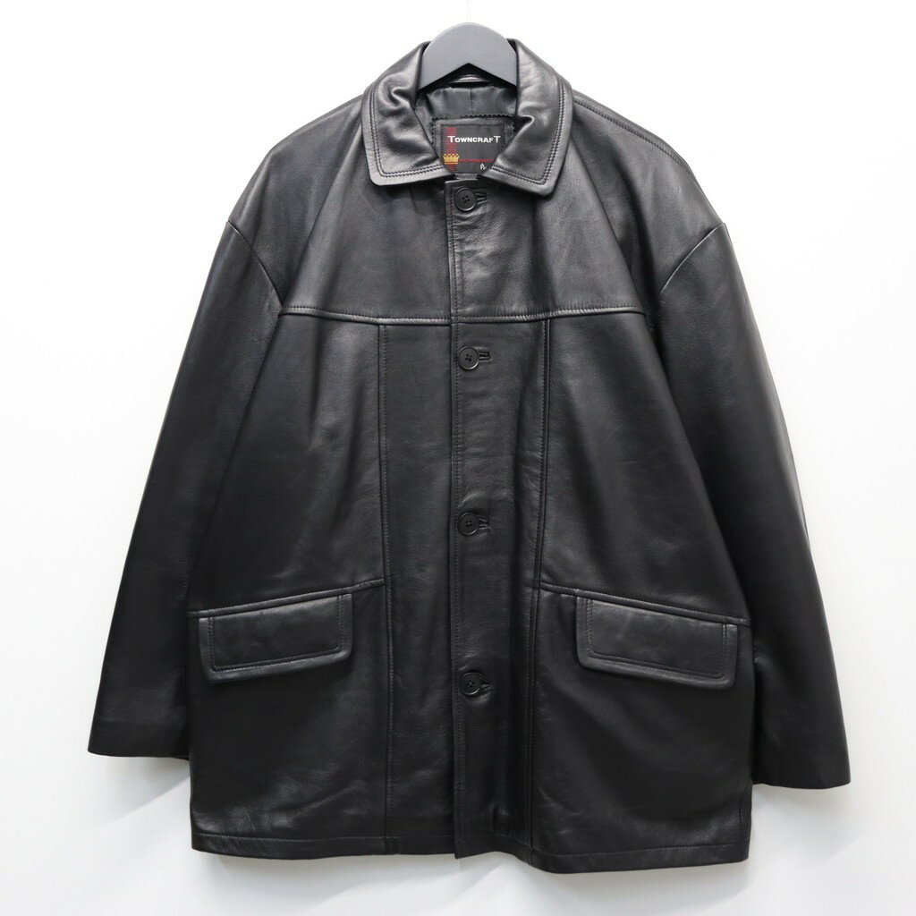 樂天商城 - TOWN CRAFT｜LEATHER BPP JACKET #BLACK [tc22f022]