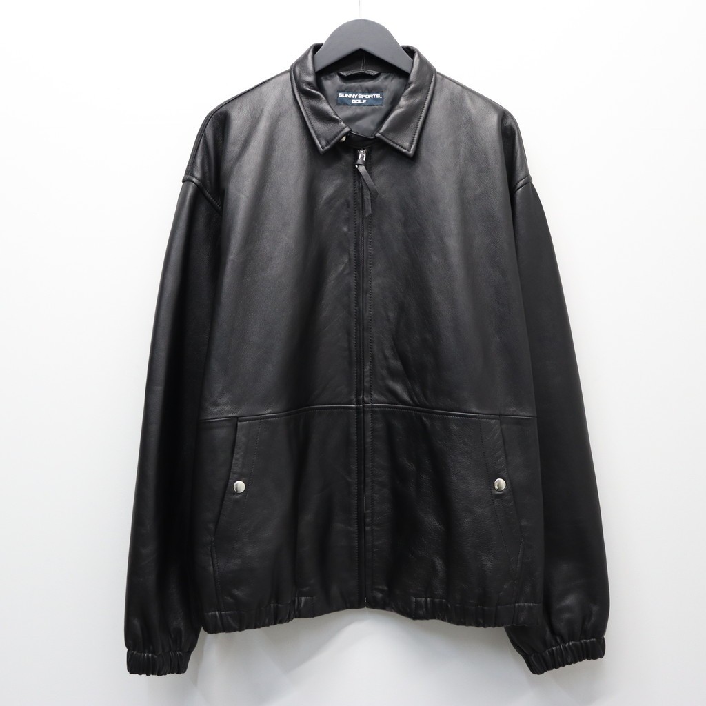 Rakuten - SUNNY SPORTS｜LEATHER SWING TOP #BLACK LEATHER [sn25f001]