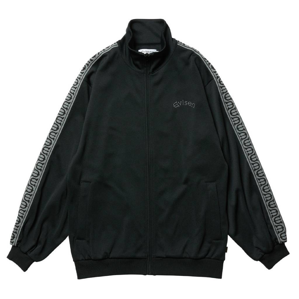 Rakuten - Evisen Skateboards｜E LOGO TRACK JACKET #Black [25FW_JK08]