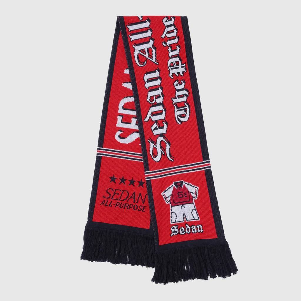 SEDAN ALL-PURPOSE｜Football Scarf #Red [SD25F-AC05]