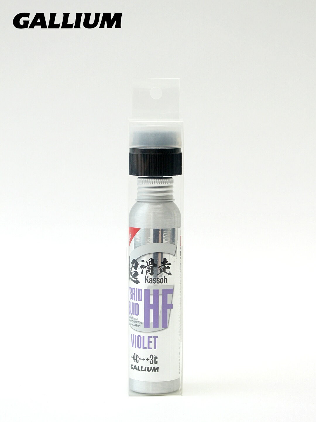 ガリウム ハイブリッド HF リキッド バイオレッド 60ml ■メーカー説明文引用 日本独自の湿雪にはフッ素効果が重要。雪温－4℃～気温+3℃に適応。 雪温-4℃～気温＋3℃の範囲であらゆる雪質に対応。特に日本独特の湿雪に抜群の滑走性を生...