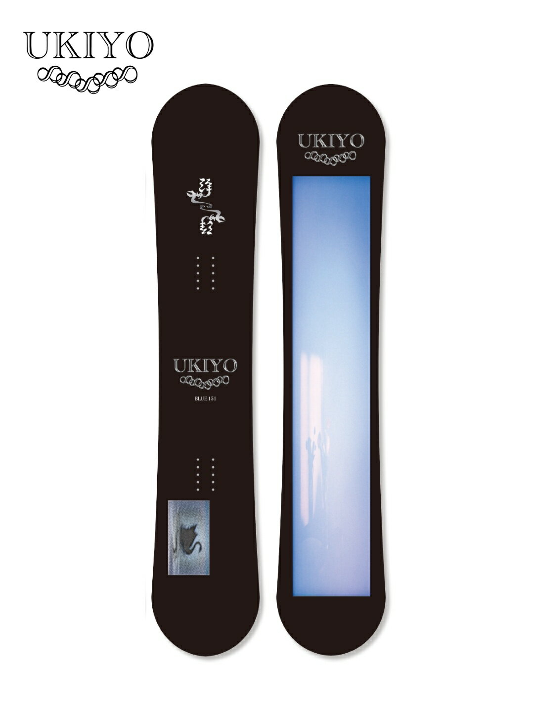 Ukiyo Snowboard ELXm[{[hb25/26f BLUE y^iz u[