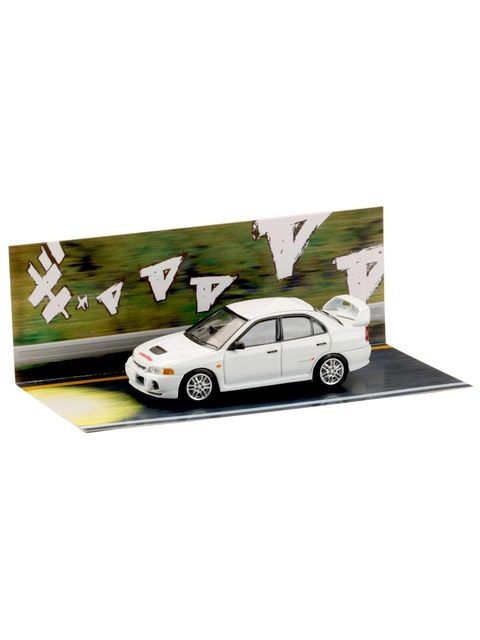 乐天商城 - ホビージャパン 1/64 Mitsubishi Lancer RS Evolution IV / 頭文字D 岩城 清次 VS 藤原 拓海