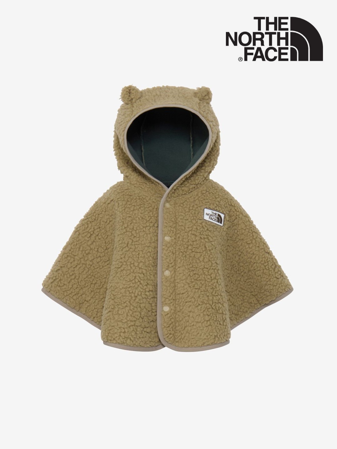 樂天商城 - THE NORTH FACE ノースフェイス｜Baby Cuddle Fleece Poncho #CK [NAB72402] カドルフリースポンチョ（ベビー）