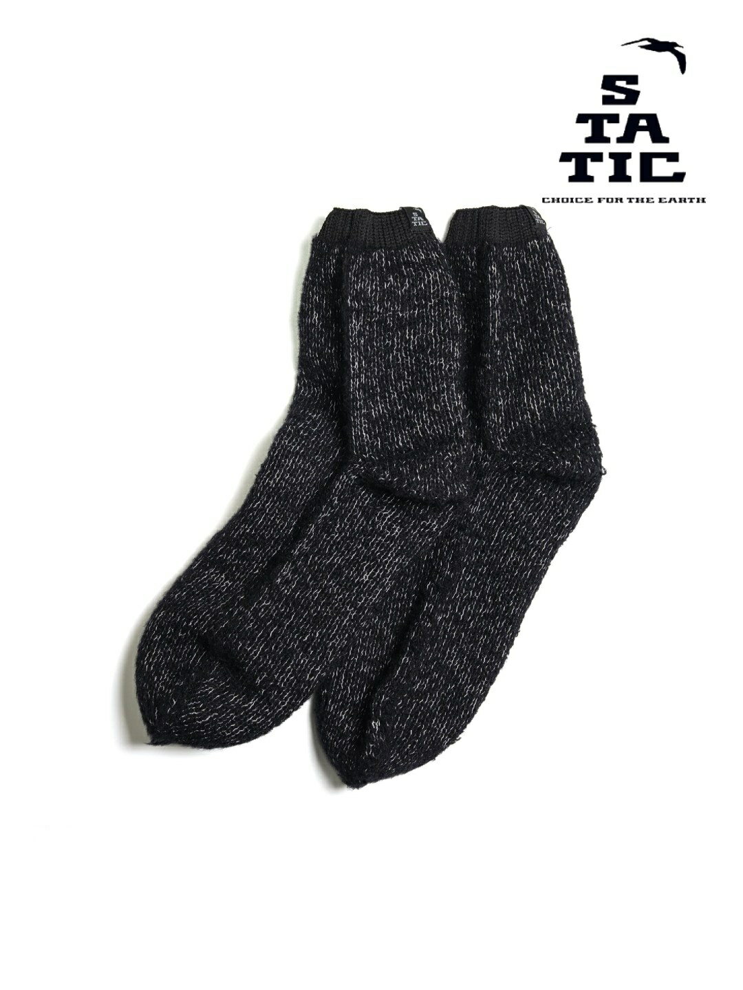 STATIC スタティック｜Roar Hi-Loft Sox #Black [45900] ロアー ハイロフト ソックス