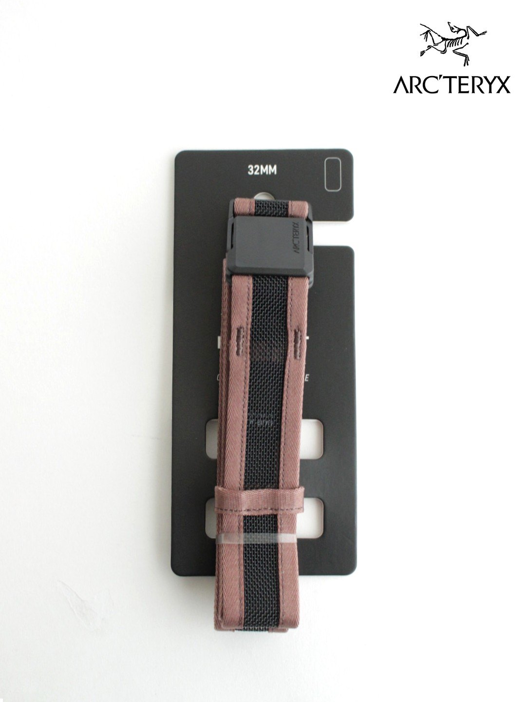 ARC'TERYX アークテリクス｜Heliad Belt 32mm #Black/Velvet Sand [30454] [L08674200] ヒリアド ベ...