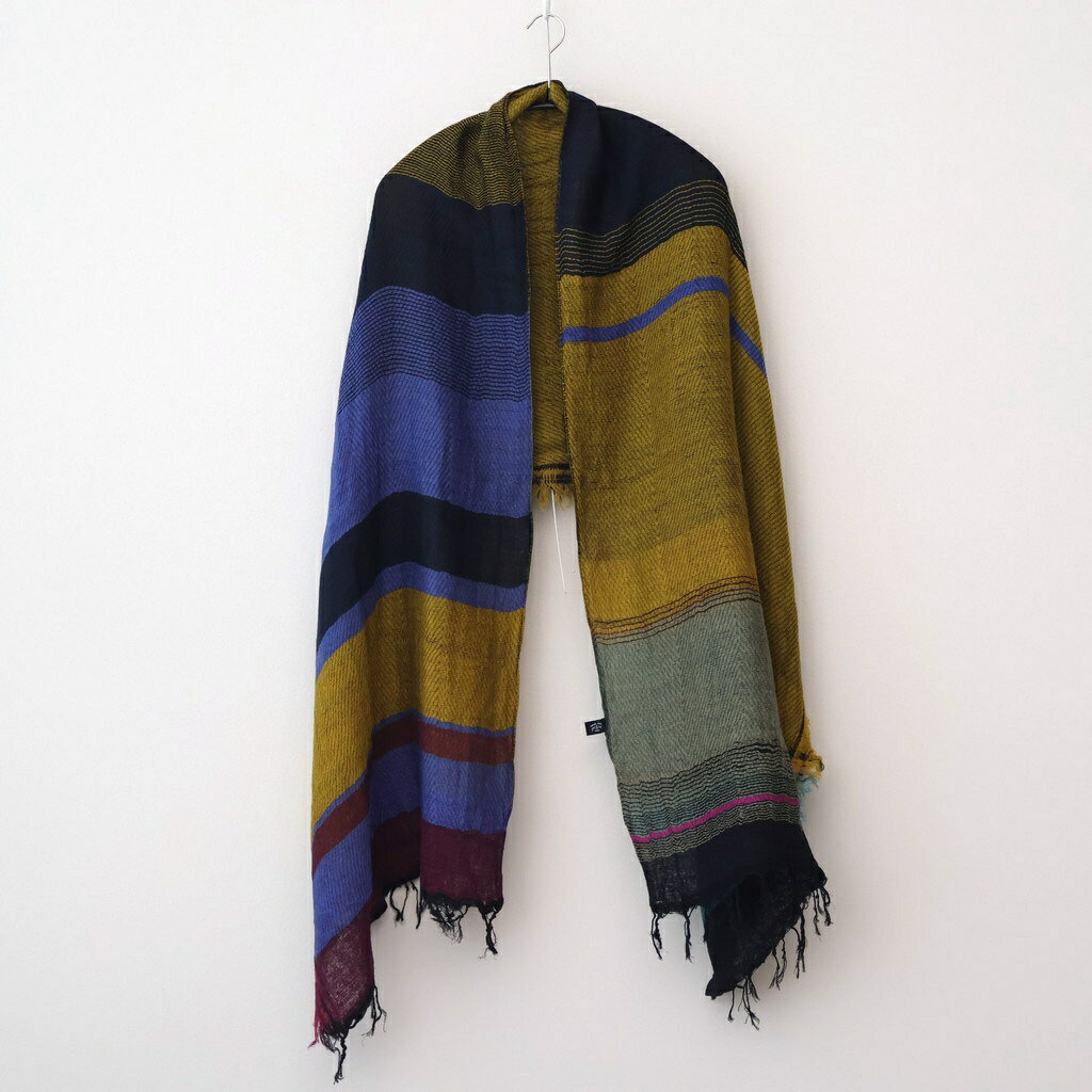 乐天商城 - tamaki niime｜roots shawl MIDDLE #J [YE-NV-1406]