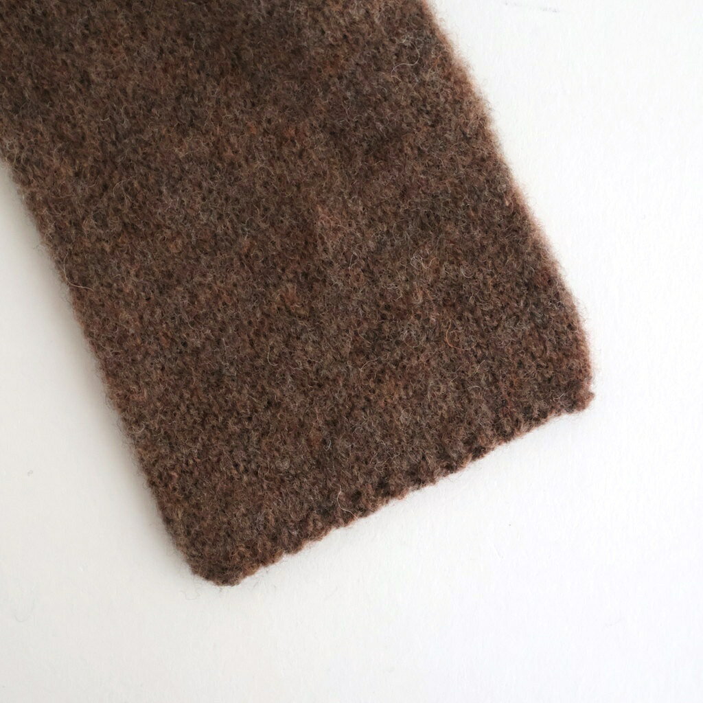 Caledoor｜Rambling Brushed Wool Scarf #Beige Multi [6053-2701]