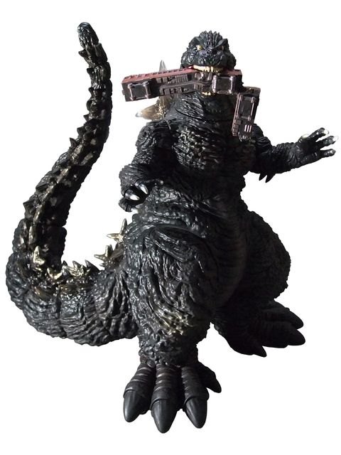 樂天商城 - プレックス Gザウルス シリーズ ゴジラ(2023) 電車咬撃Ver.